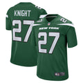 Women s Nike Zonovan Knight Gotham Green New York Jets Game Player Jersey