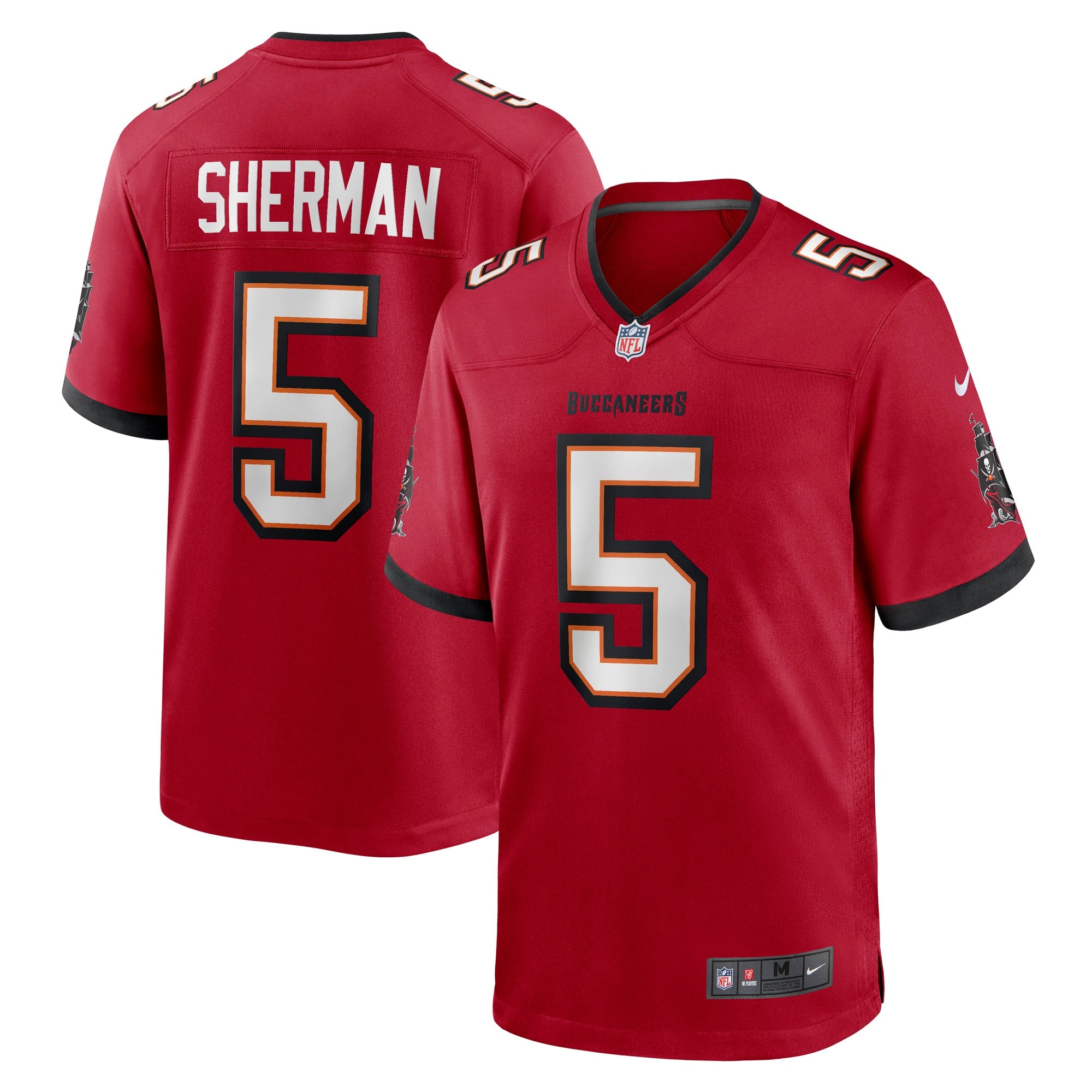 Richard Sherman Tampa Bay Buccaneers Nike Game Jersey   Red