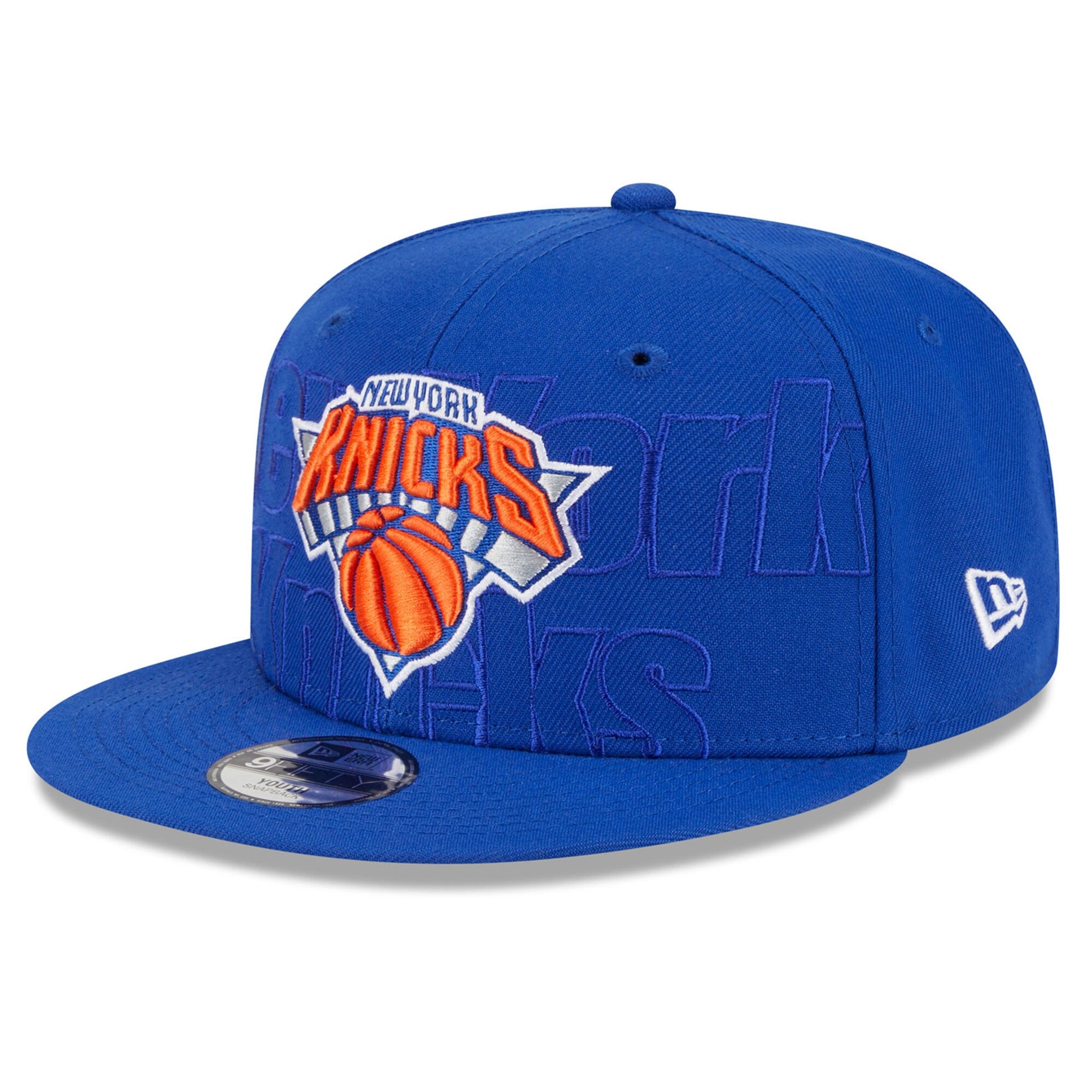 New York Knicks New Era Youth 2023 NBA Draft 9FIFTY Snapback Hat - Blue
