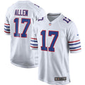 Josh Allen Buffalo Bills Nike Alternate Game Player Jersey   White