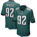 Reggie White Philadelphia Eagles Nike Game Retired Player Jersey   Midnight Green