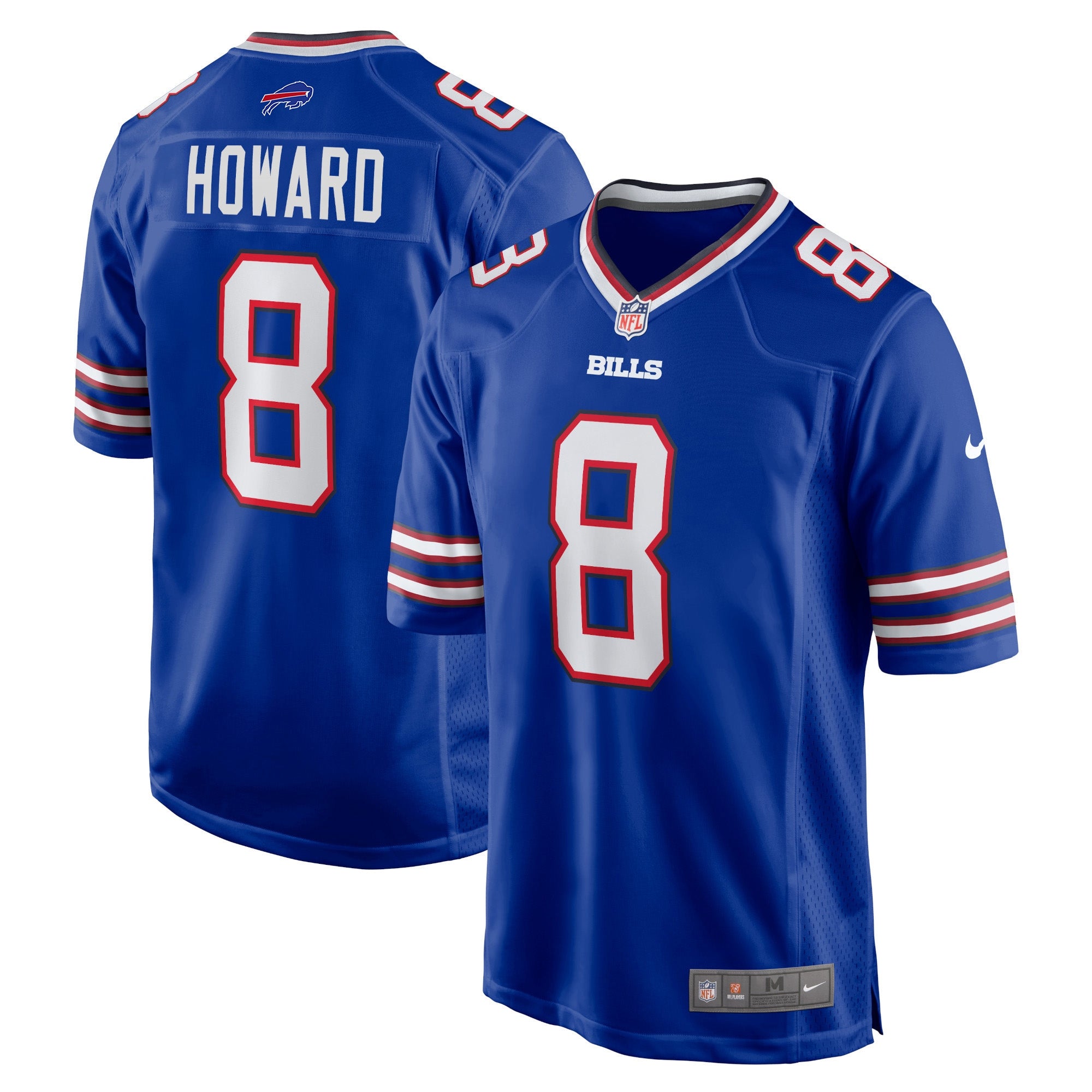O.J. Howard Buffalo Bills Nike Player Game Jersey   Royal