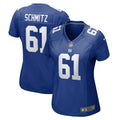 John Michael Schmitz New York Giants Nike Women s Team Game Jersey Royal