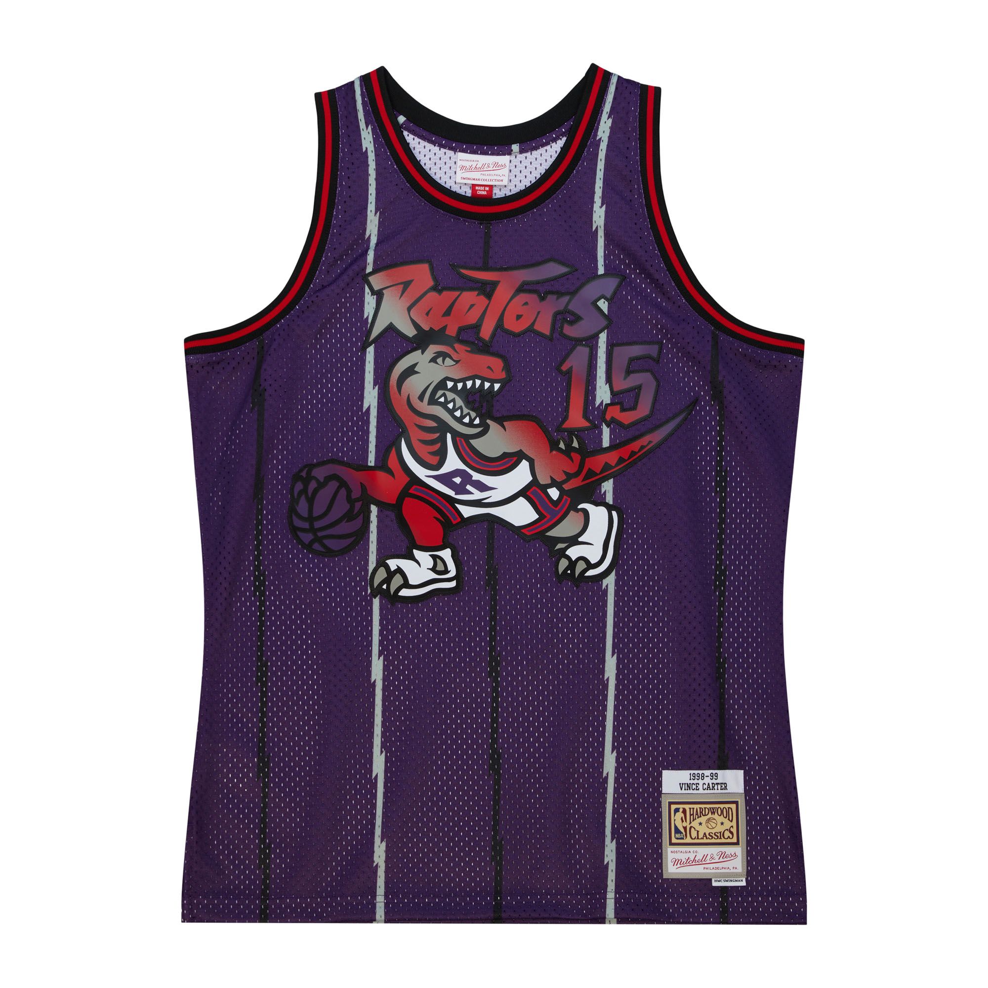 Big Face 7.0 Swingman Jersey Toronto Raptors 1998-99 Vince Carter