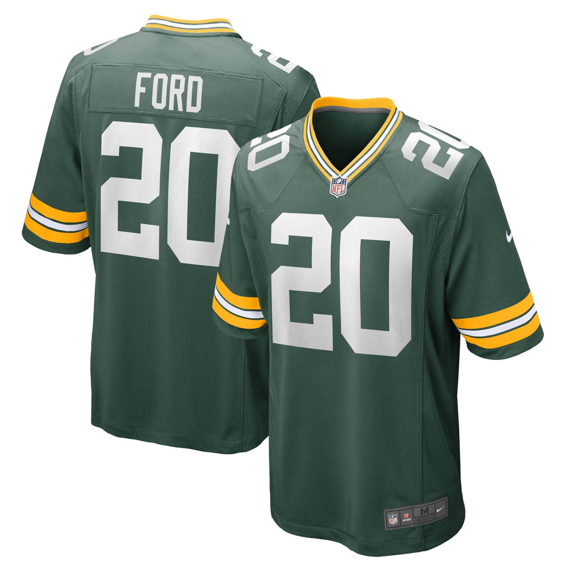 Rudy Ford Green Bay Packers Nike Game Player Jersey   Green