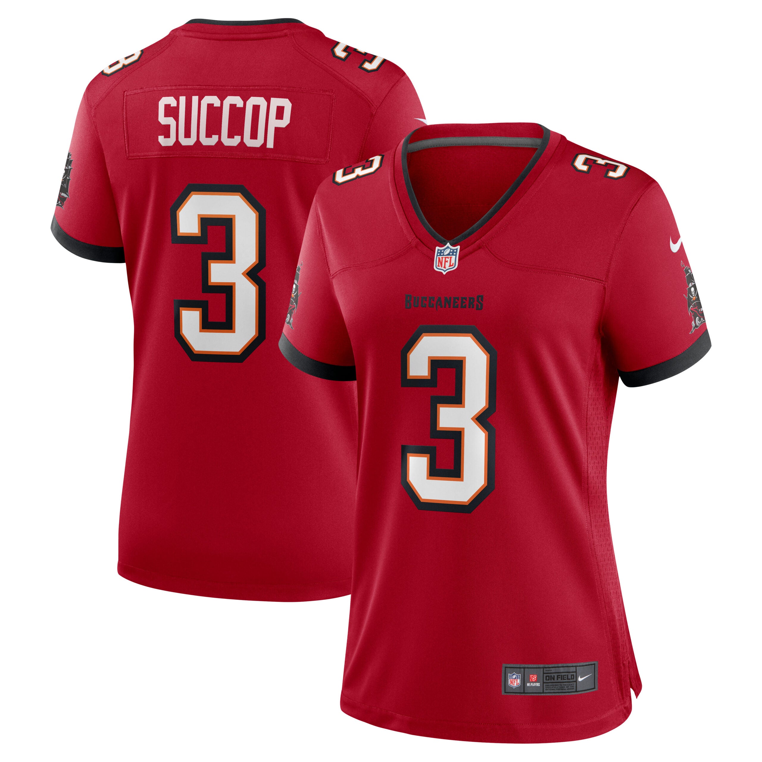Ryan Succop Tampa Bay Buccaneers Nike Women s Team Game Jersey   Red
