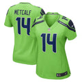 DK Metcalf Seattle Seahawks Nike Women s Game Jersey Neon Green