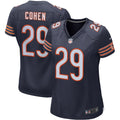 Women s Nike Tarik Cohen Navy Chicago Bears Game Player Jersey