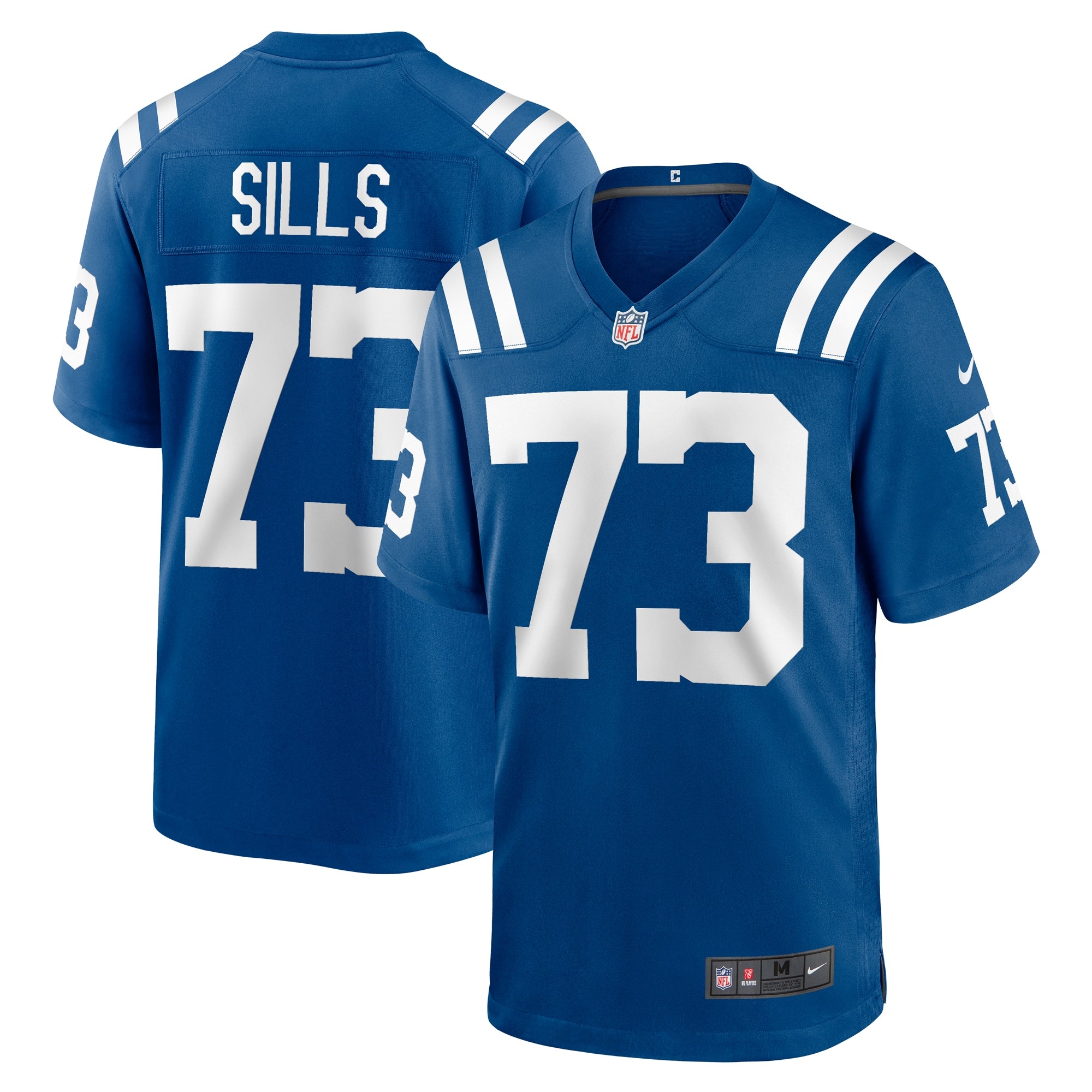 Josh Sills Indianapolis Colts Nike Team Game Jersey    Royal