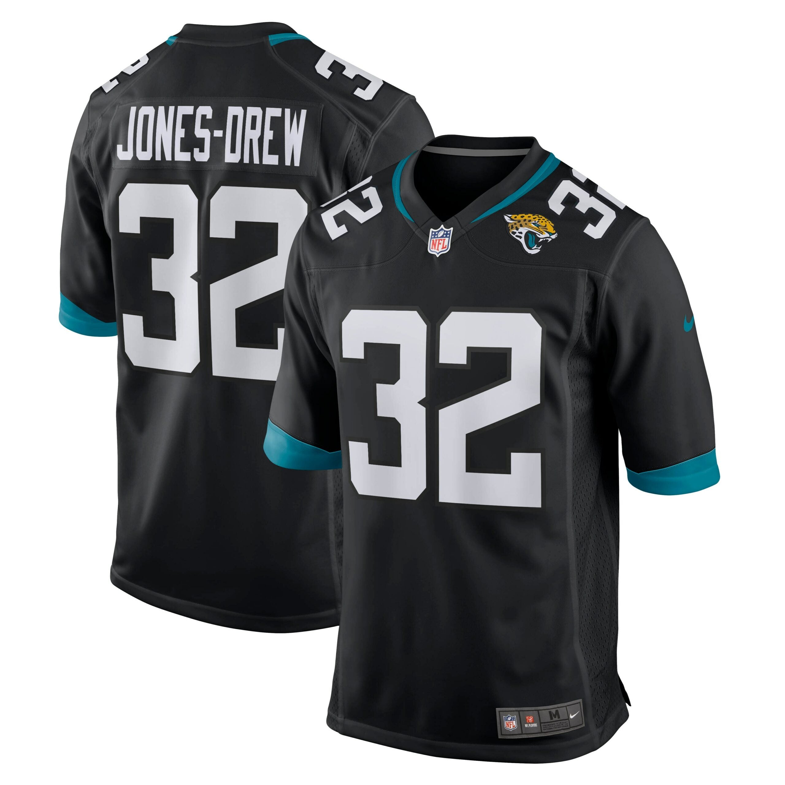 Maurice Jones-Drew Jacksonville Jaguars Nike Game Retired Player Jersey   Black