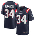 Rex Burkhead New England Patriots Nike Game Jersey   Navy