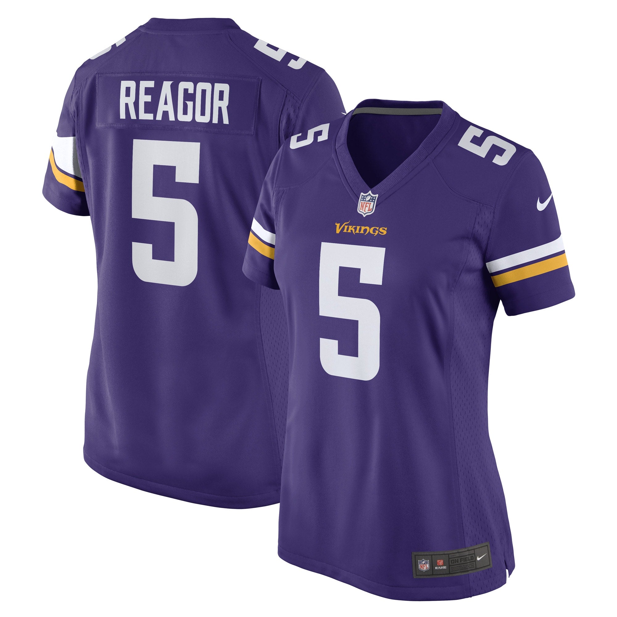 Jalen Reagor Minnesota Vikings Nike Women s Game Player Jersey   Purple