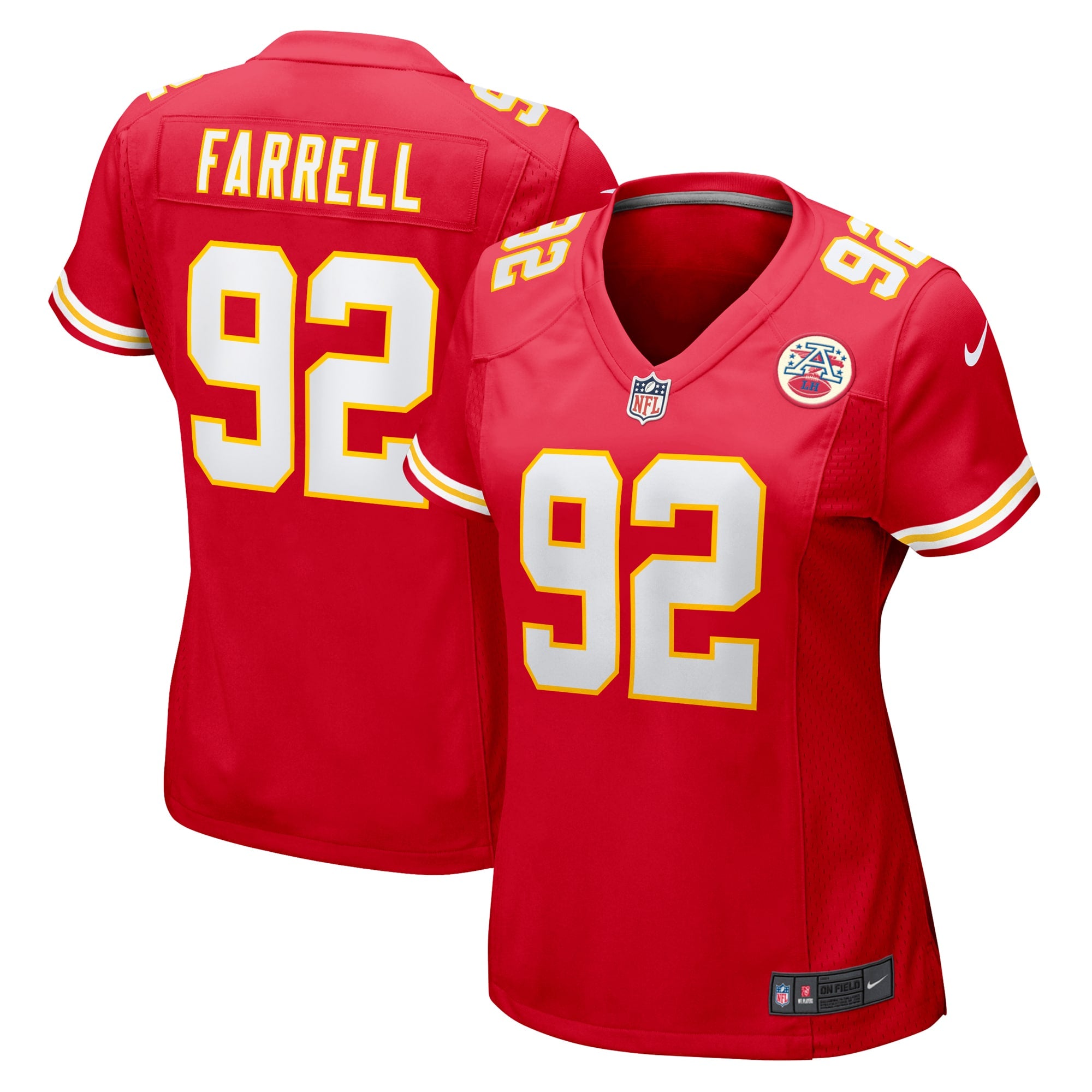 Neil Farrell Jr. Kansas City Chiefs Nike Women s Team Game Jersey    Red
