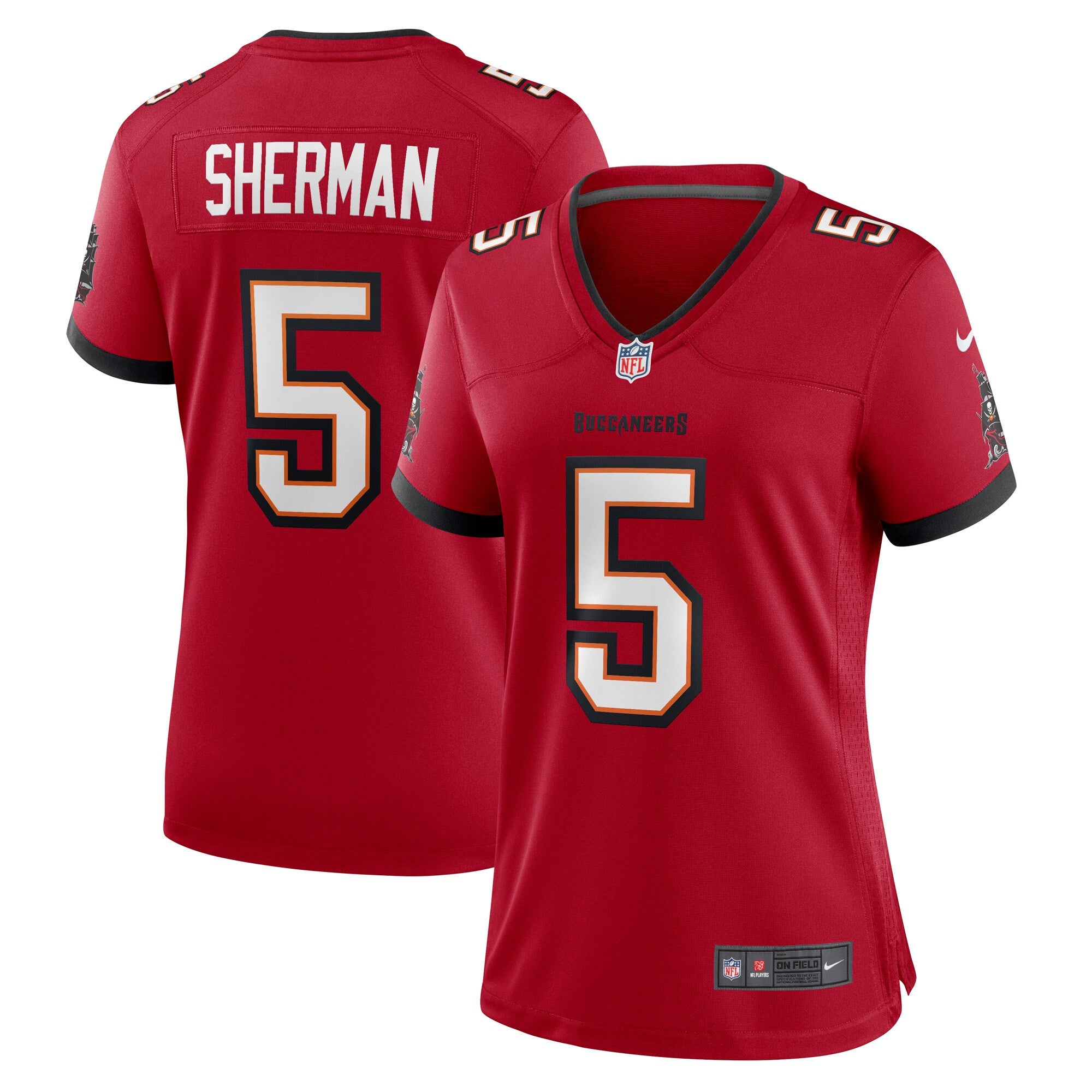 Richard Sherman Tampa Bay Buccaneers Nike Women s Game Jersey   Red