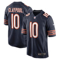 Men s Nike Chase Claypool Navy Chicago Bears Game Player Jersey
