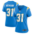 Women s Nike Nick Niemann Powder Blue Los Angeles Chargers Game Player Jersey