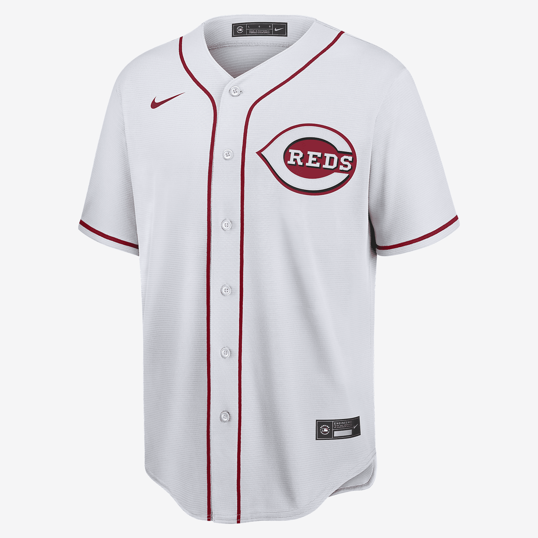 MLB Cincinnati Reds (Mike Moustakas) Men's Replica Baseball Jersey - White