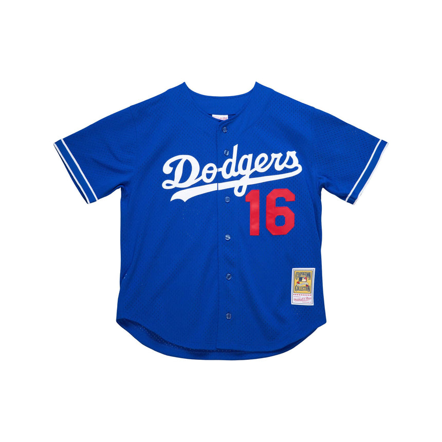 Men's Los Angeles Dodgers Hideo Nomo Mitchell & Ness Royal Cooperstown Collection Mesh Batting Practice Jersey