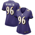 Broderick Washington Baltimore Ravens Nike Women s Game Jersey   Purple