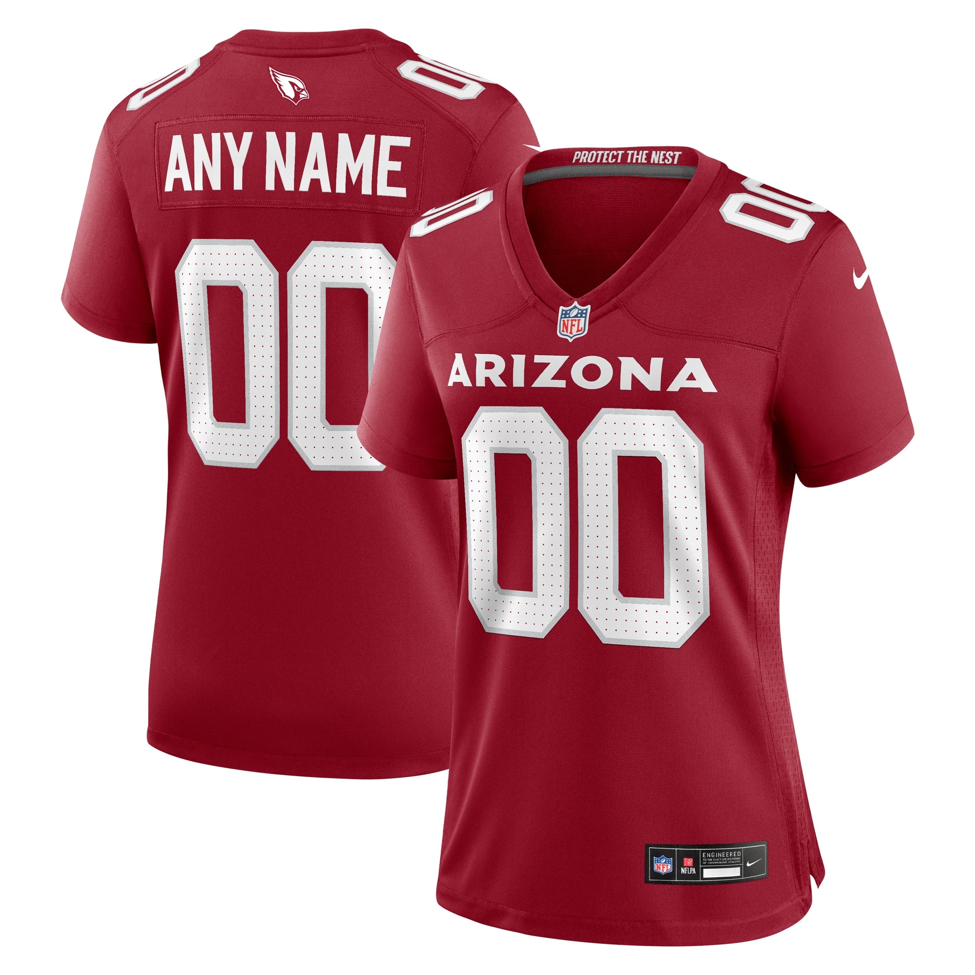 Arizona Cardinals Nike Women s Custom Game Jersey   Cardinal