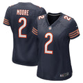 Women s Chicago Bears DJ Moore Game Jersey   Navy