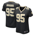 Women s Nike Albert Huggins Black New Orleans Saints Player Game Jersey