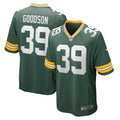Men s Nike Tyler Goodson Green Green Bay Packers Game Player Jersey
