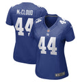 Nick McCloud New York Giants Nike Women s Game Player Jersey Royal