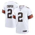 Men s Nike Amari Cooper White Cleveland Browns Game Jersey