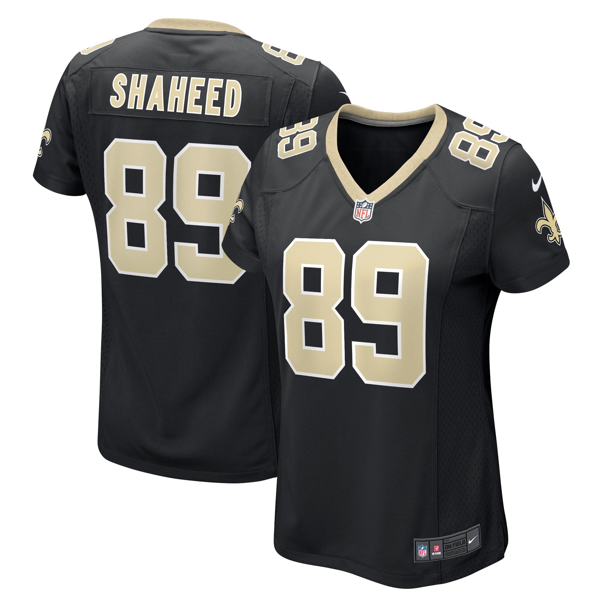 Rashid Shaheed New Orleans Saints Nike Women s Game Player Jersey   Black