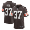 D Anthony Bell Cleveland Browns Nike Game Player Jersey   Brown