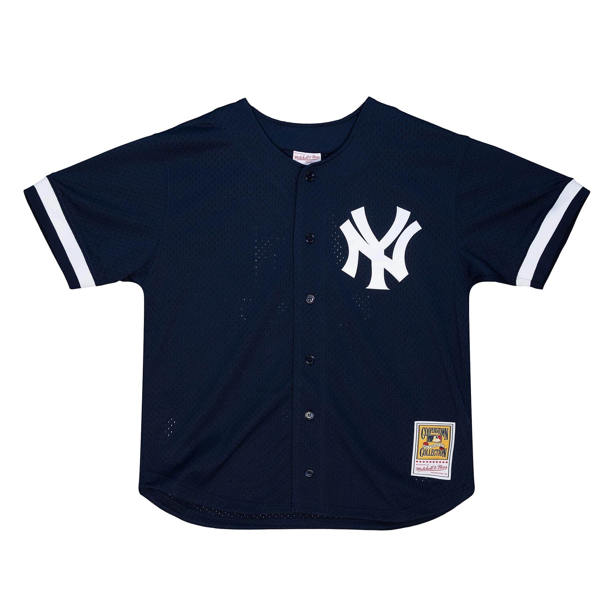 Authentic Bernie Williams New York Yankees 1998 Button Front Jersey