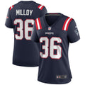 Lawyer Milloy New England Patriots Nike Women s Game Retired Player Jersey   Navy