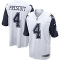 Men s Nike Dak Prescott White Dallas Cowboys Alternate Game Jersey