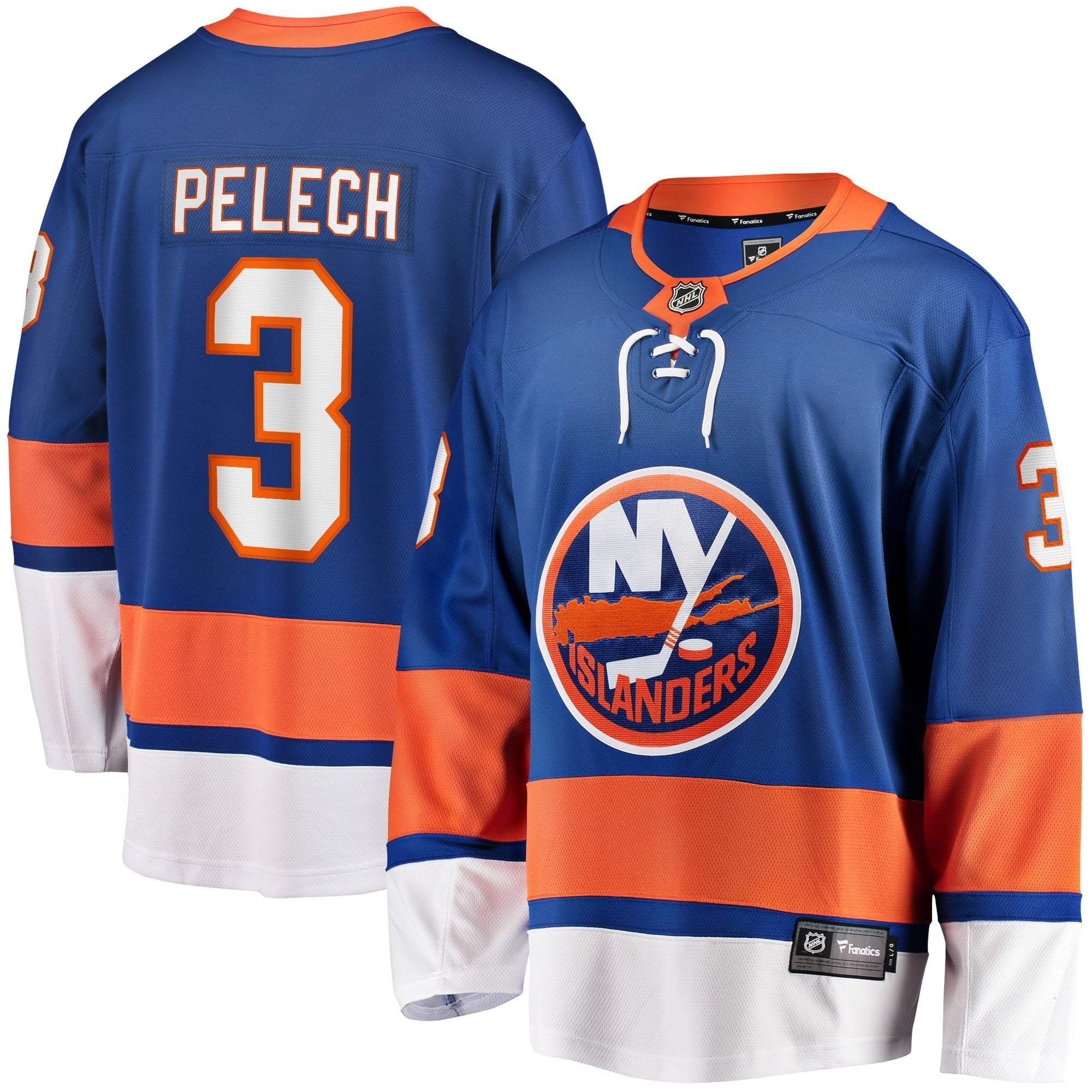 Men's Fanatics Branded Adam Pelech Royal New York Islanders Home Breakaway Player Jersey