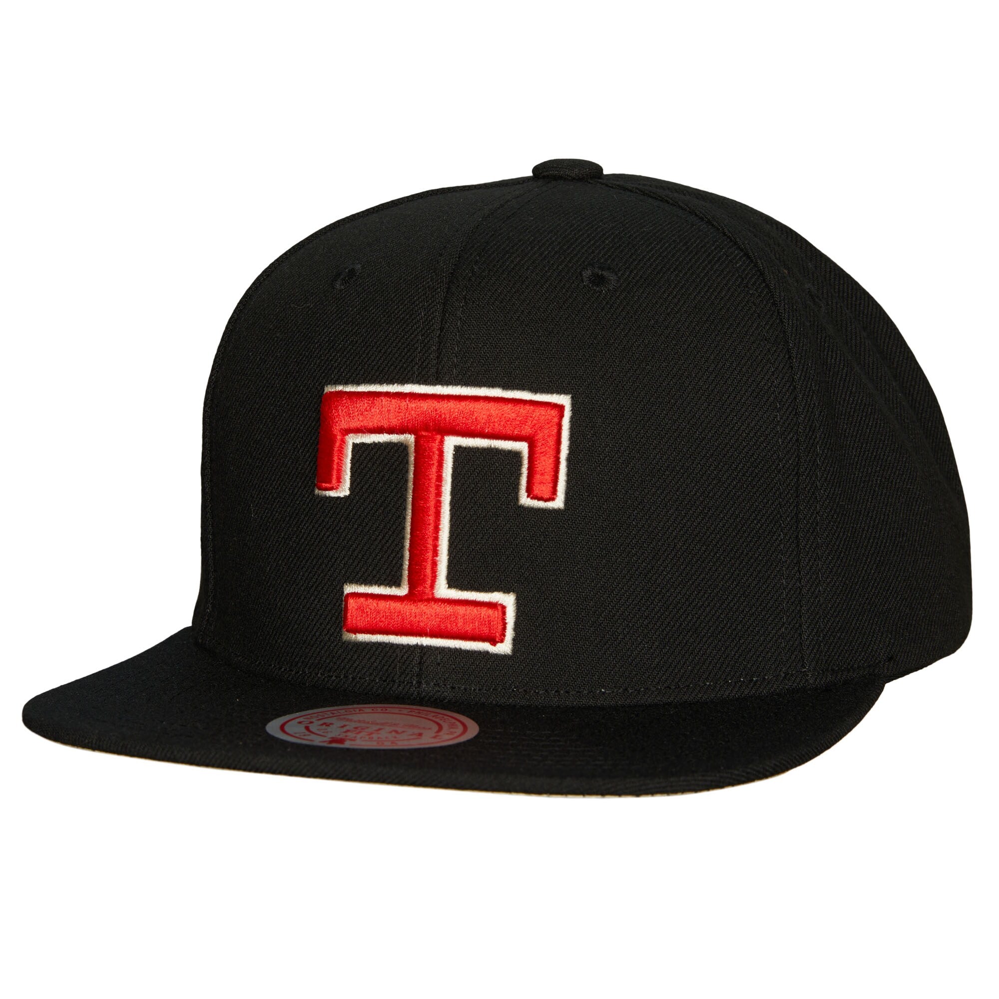 Texas Rangers Mitchell & Ness Cooperstown Collection True Classics Snapback Hat - Black