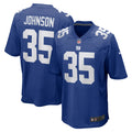 Leonard Johnson New York Giants Nike Game Player Jersey Royal