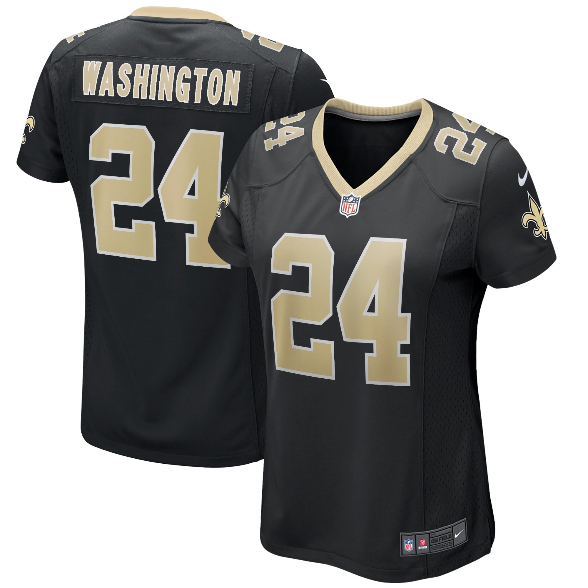 Dwayne Washington New Orleans Saints Nike Women s Player Game Jersey   Black