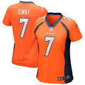 John Elway Denver Broncos Nike Women s Game Retired Player Jersey   Orange