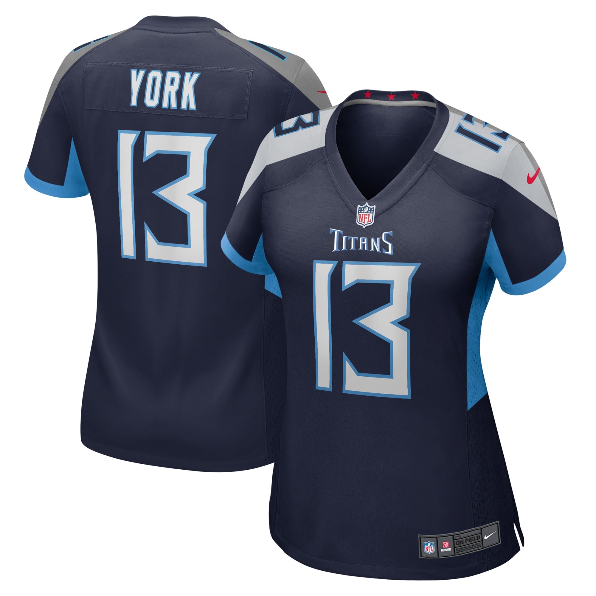 Cade York Tennessee Titans Nike Women s Team Game Jersey    Navy