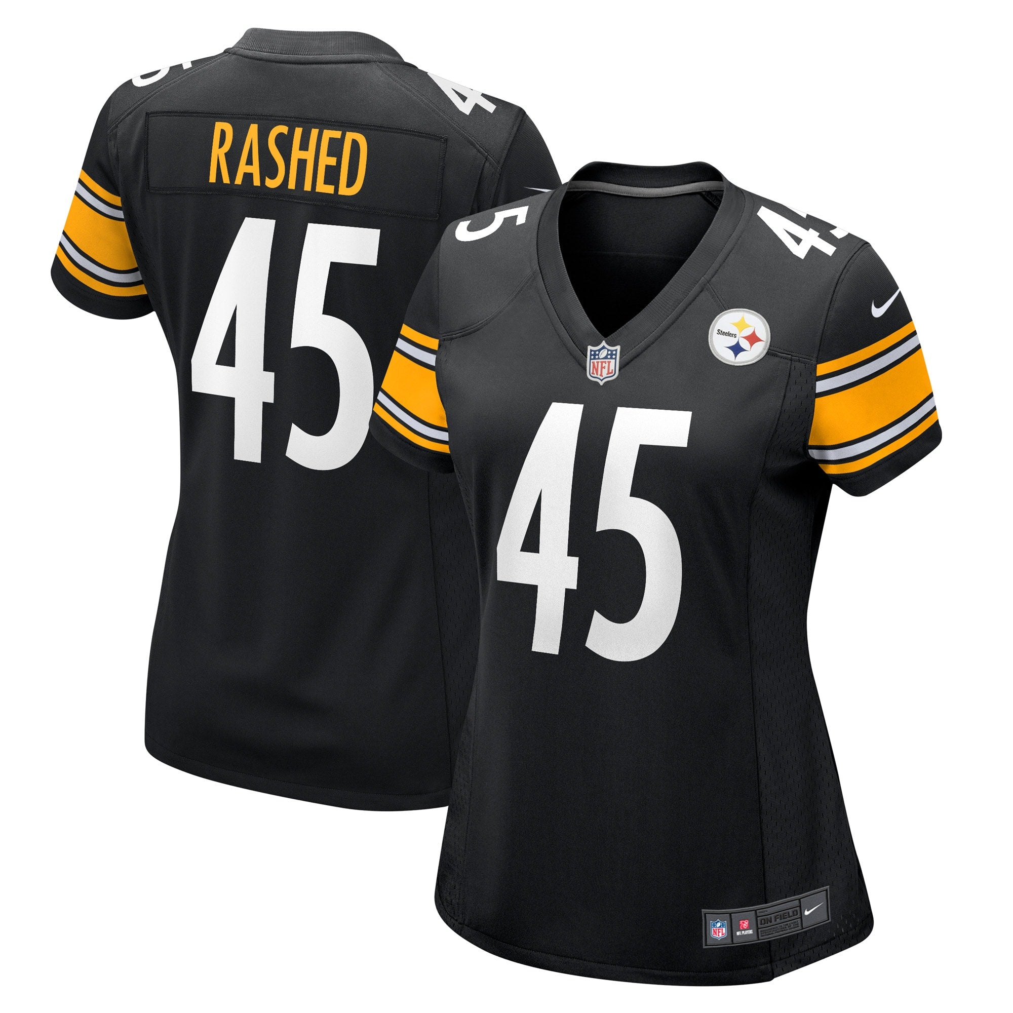 Hamilcar Rashed Jr. Pittsburgh Steelers Nike Women s Game Player Jersey   Black