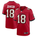 Men s Nike Tyler Johnson Red Tampa Bay Buccaneers Home Game Player Jersey