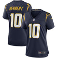 Justin Herbert Los Angeles Chargers Nike Women s Game Jersey   Navy