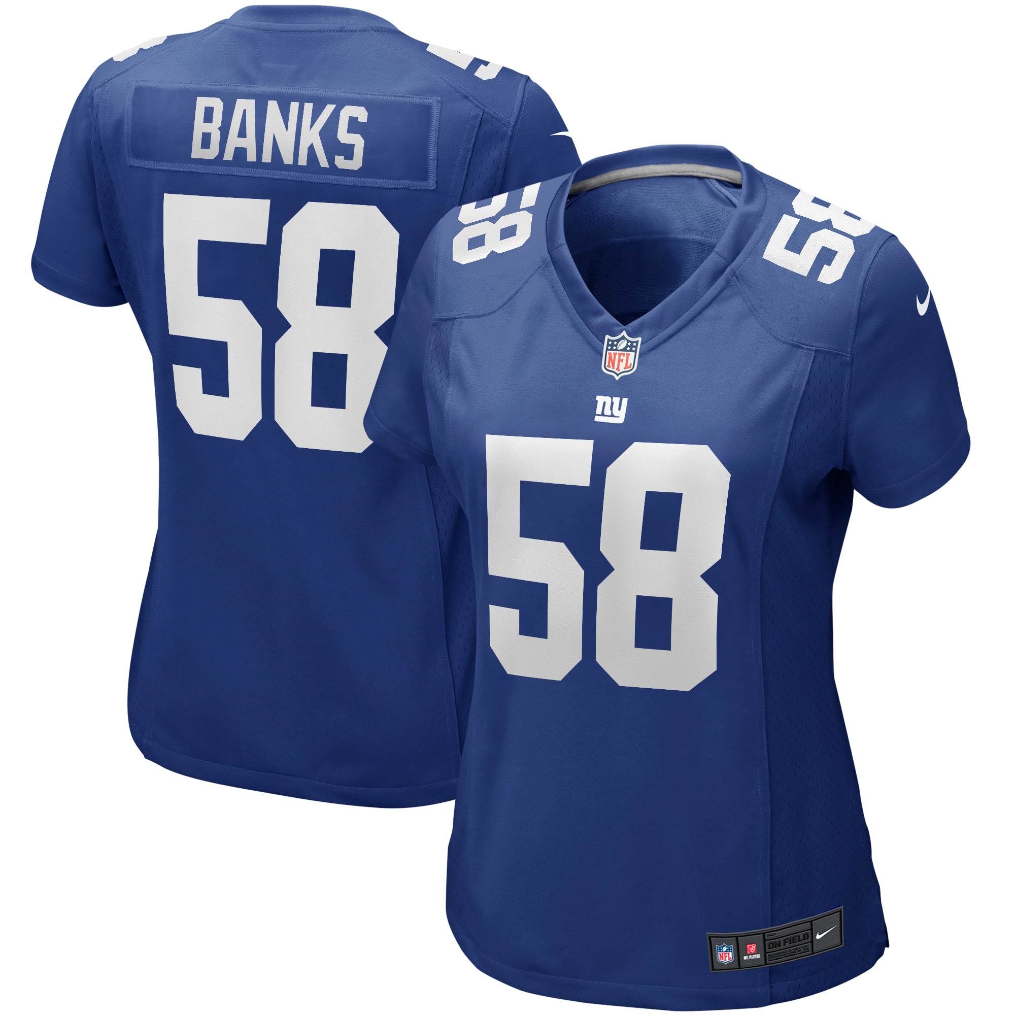 Carl Banks New York Giants Nike Women s Game Retired Player Jersey Royal