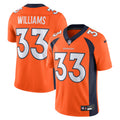 Javonte Williams Denver Broncos Nike  Vapor Untouchable Limited Jersey   Orange