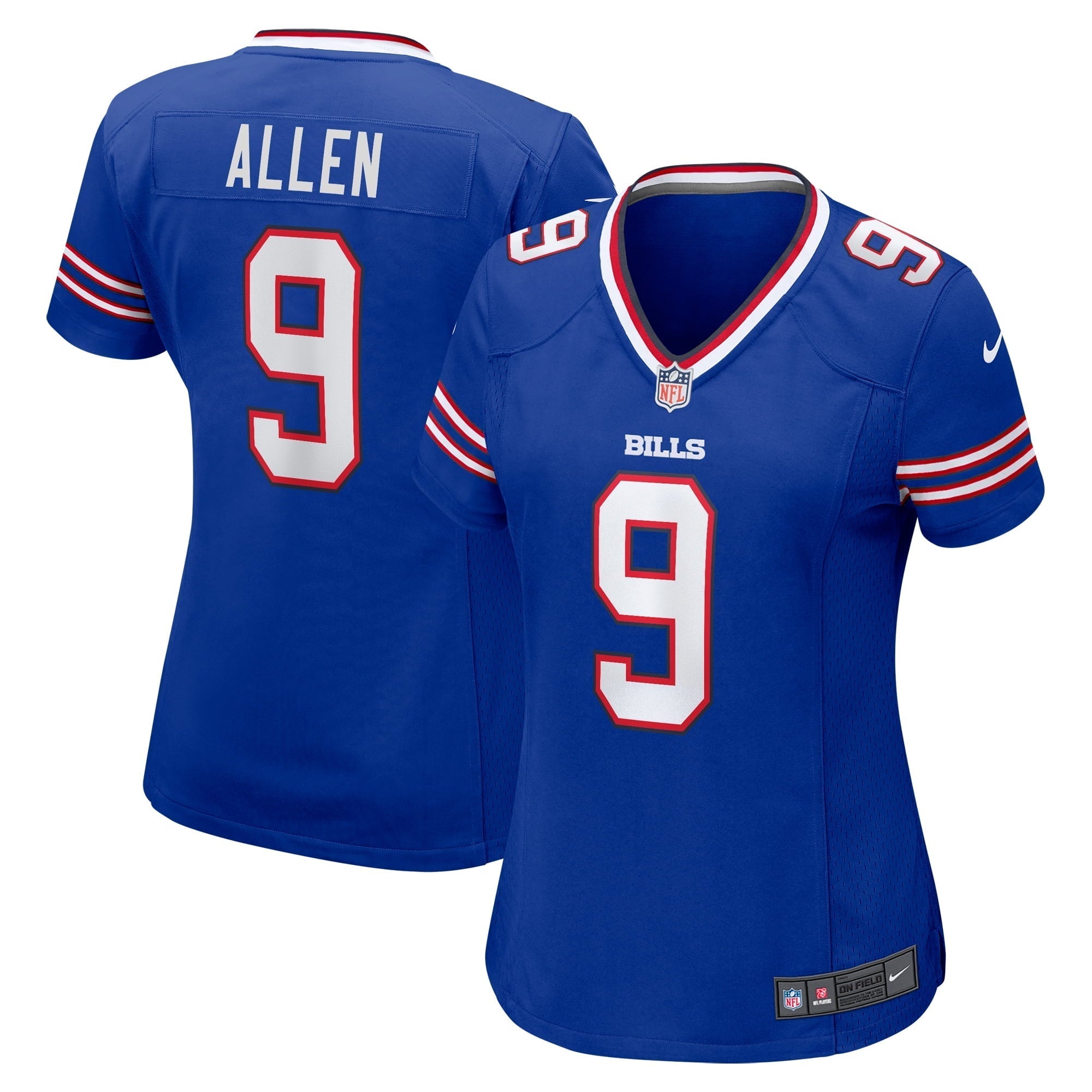 Women s Nike Kyle Allen Royal Buffalo Bills Game Player Jersey
