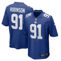 Men s Nike A Shawn Robinson Royal New York Giants Team Game Jersey