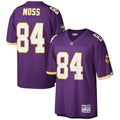 Randy Moss Minnesota Vikings Mitchell   Ness Retired Player Legacy Replica Jersey   Purple