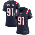 Deatrich Wise Jr. New England Patriots Nike Women s Game Jersey   Navy