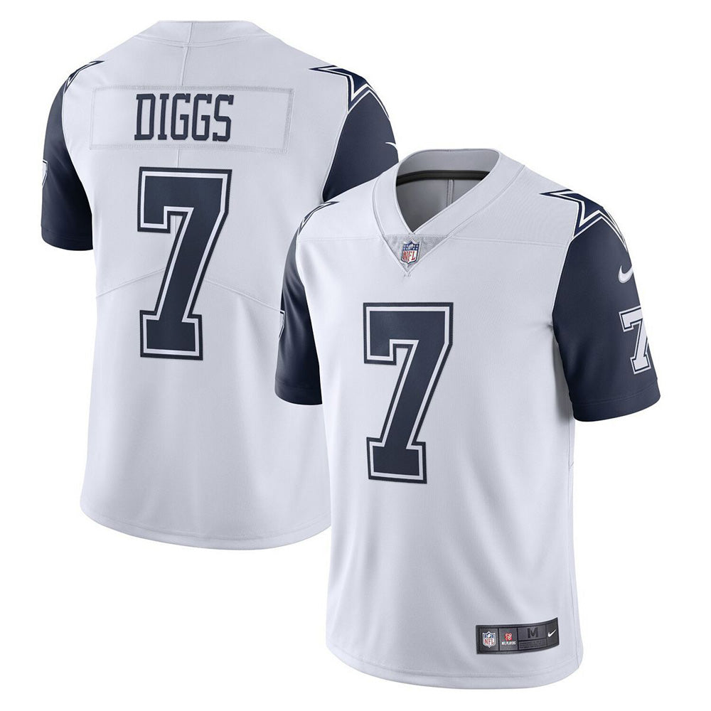 Youth Dallas Cowboys Trevon Diggs Vapor Jersey   White